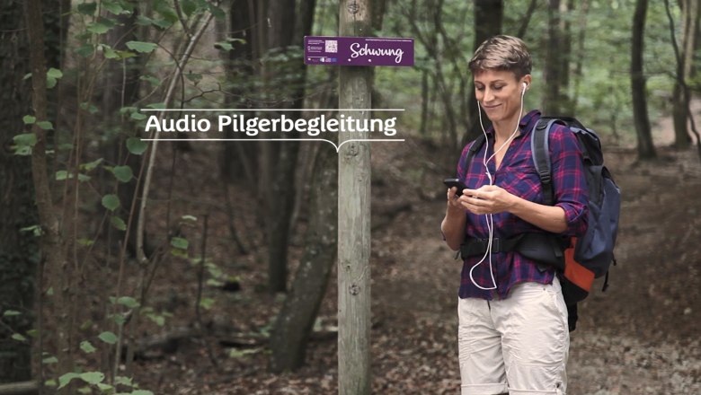 Praktisch: Die Audio-Pilgerbegleitung an Via Sacra und Wr. Wallfahrerweg, © Zunder zwo